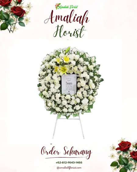 Krans Bunga Duka Krematorium Nirwana Marunda Bekasi